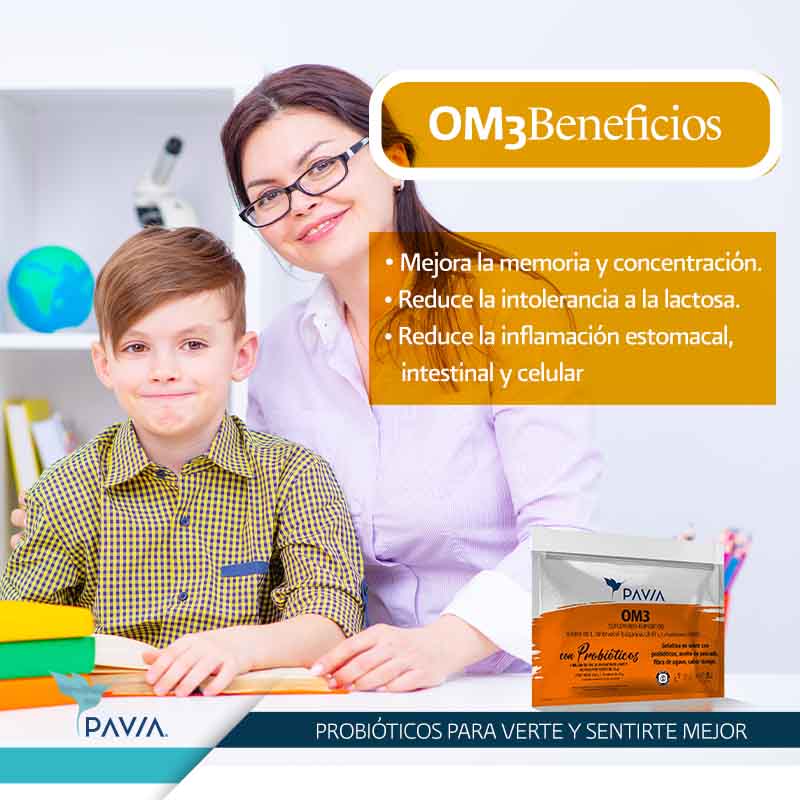Beneficios del OM3 de Pavia