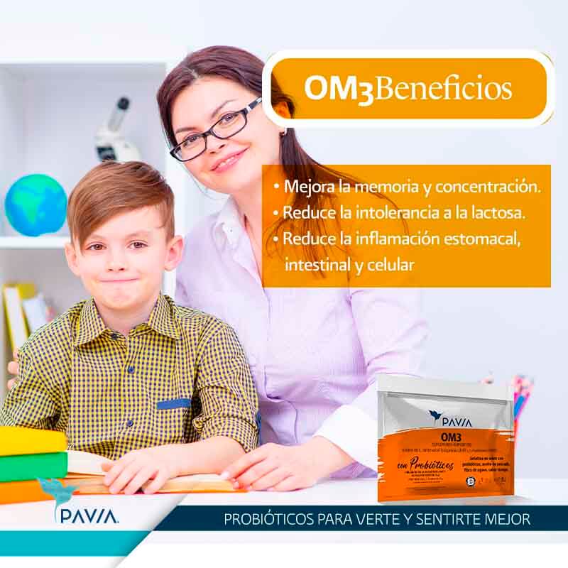 Beneficios del OM3 de Pavia