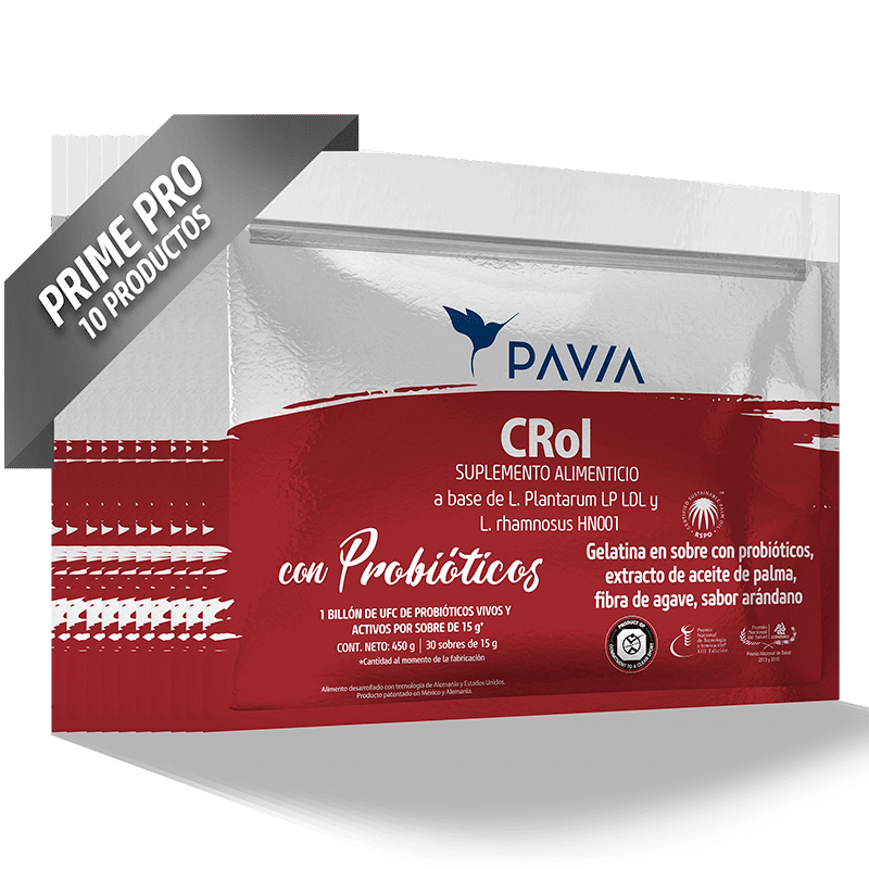 probiotico crol con extracto de arandano, de pavia, compra mensual con ahorro 