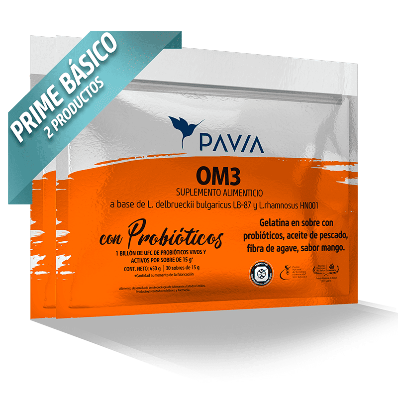 probioticos de om3 con omega3 de pavia para la concentracion, ahorra comprando mensualmente con prime