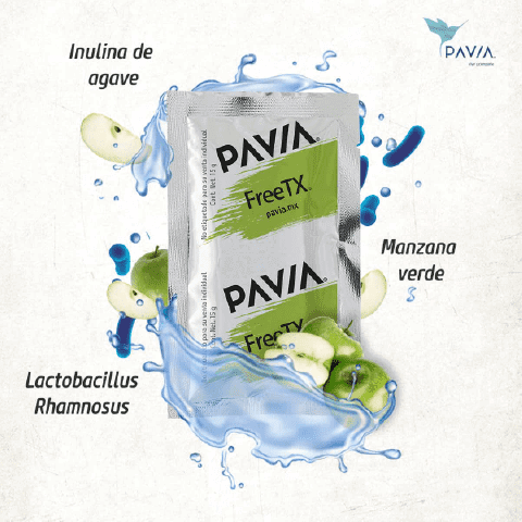 Freetx probioticos con inulina de agave como prebiotico adicionado con nutrientes para toda la familia